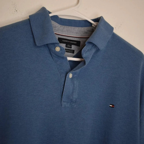Tommy Hilfiger Mens Polo Shirt Sz XXL Plus Size Classic Fit 100% Cotton Preppy - Picture 7 of 15